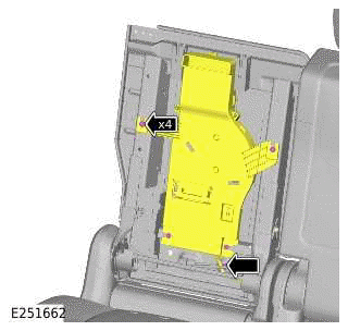 Second Row Seat Backrest Blower